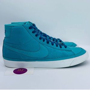 Nike Men's Blazer Mid '09 ND Sneakers Turbo Green/Navy 371761-300 Size 13